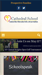 Mobile Screenshot of cathedral-school.net