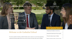 Desktop Screenshot of cathedral-school.co.uk