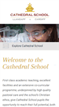 Mobile Screenshot of cathedral-school.co.uk